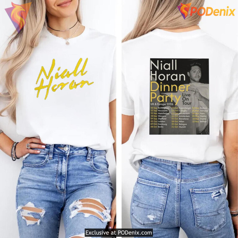 Niall Horan Fan Fitcheck Shirt 2026 Concert Tour Matching Outfits Merch Gear