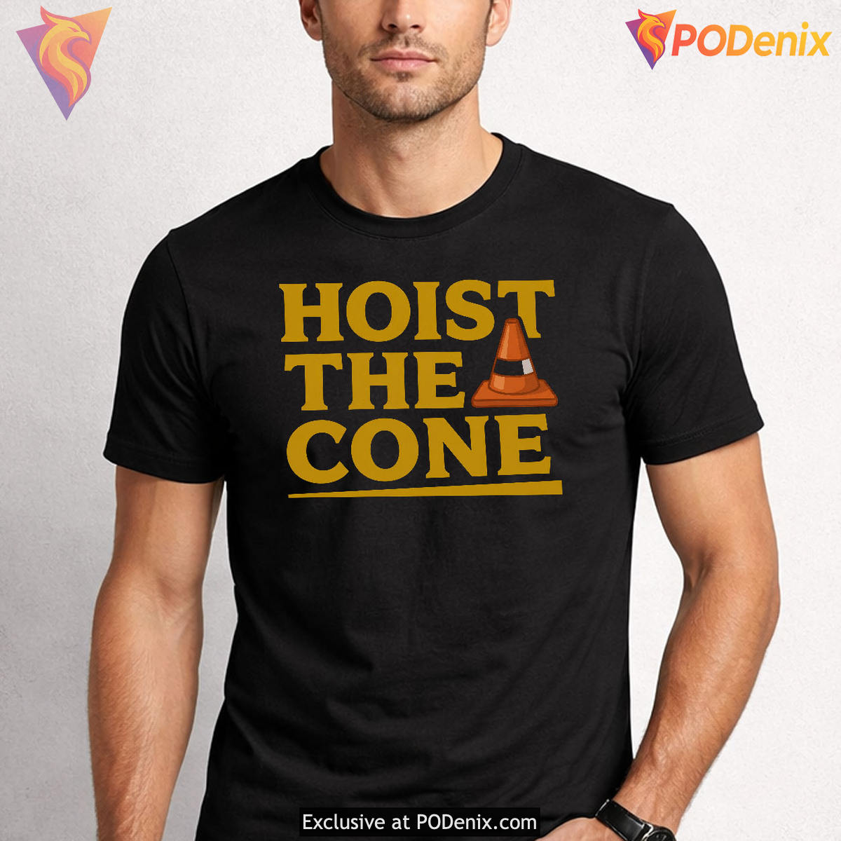 Pittsburgh Hoist The Cone 2026 NFL Sports Local Pride City Humor T-Shirt Fans