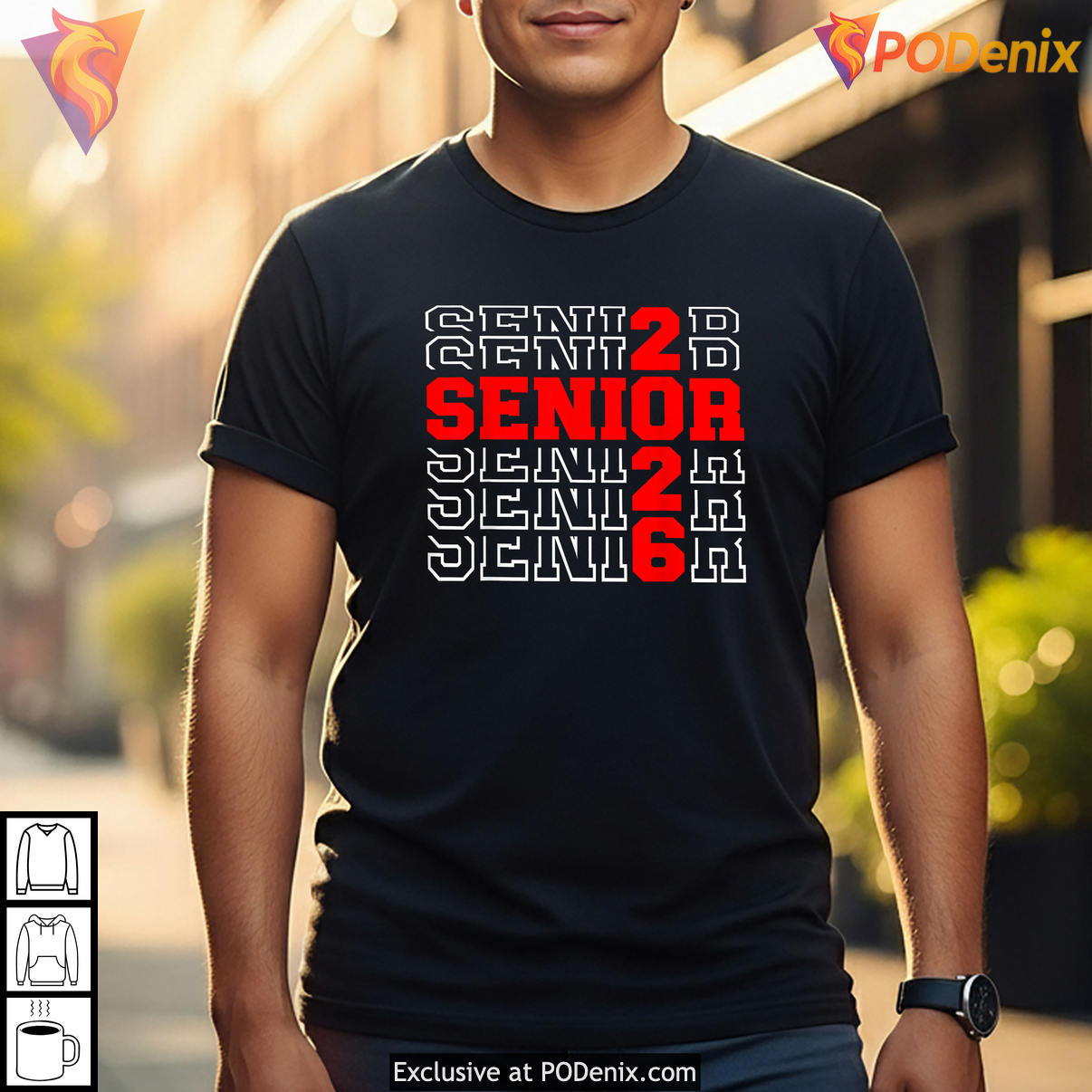 Senior Back To School Graduation Shirt 2026 Class Of Graduate Fan Apparel Gear