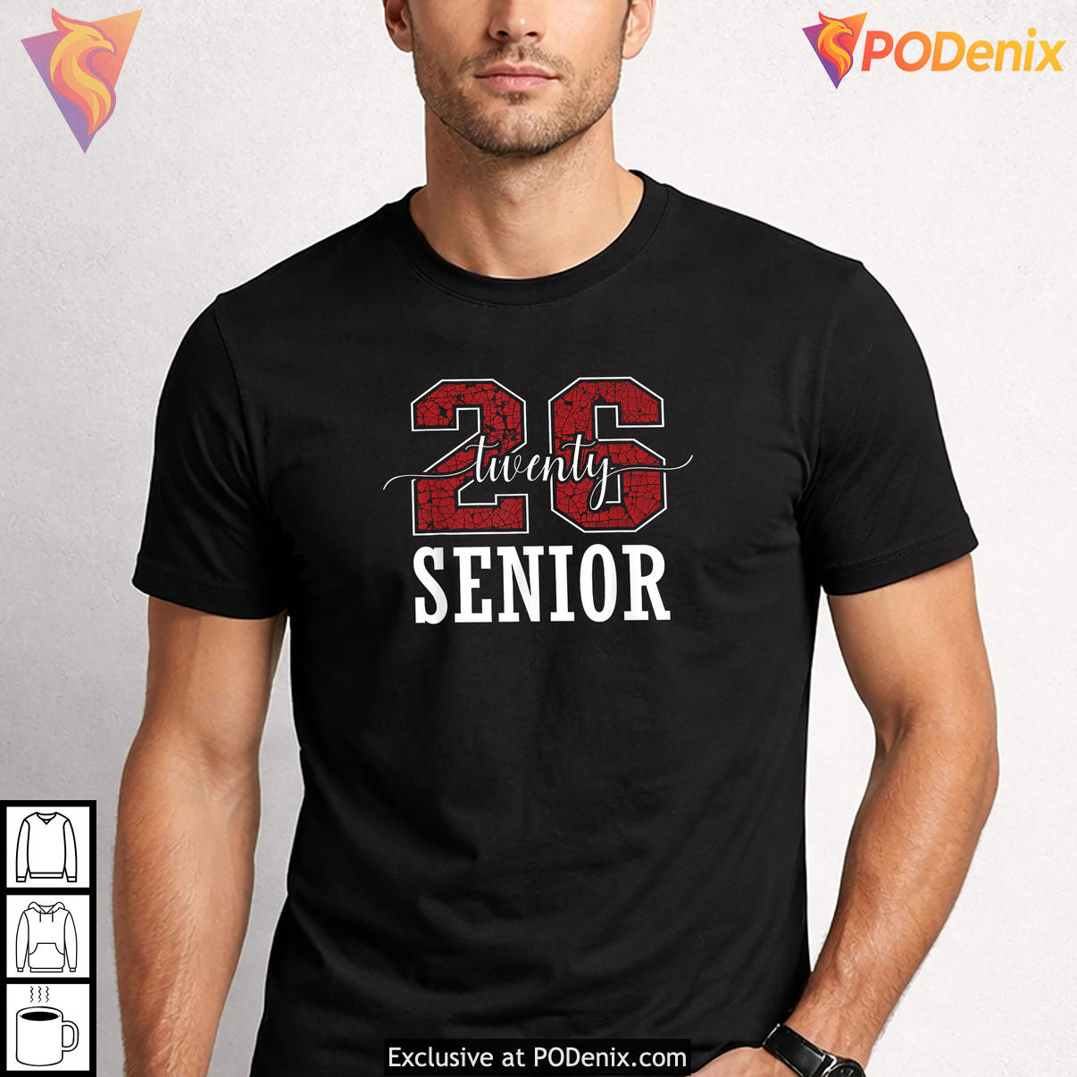 Senior Graduation Graduate Fan Shirt 2026 Class Of Celebration Party Apparel