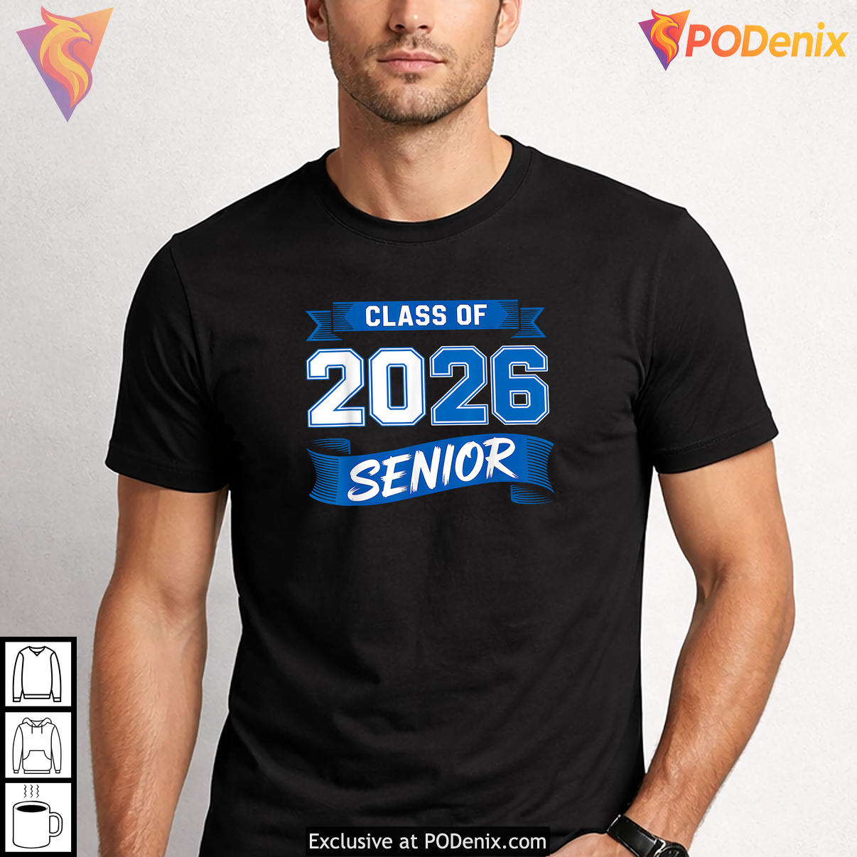 Senior School Graduation Men Women Shirt 2026 Class Of Grad Fan Apparel Gear