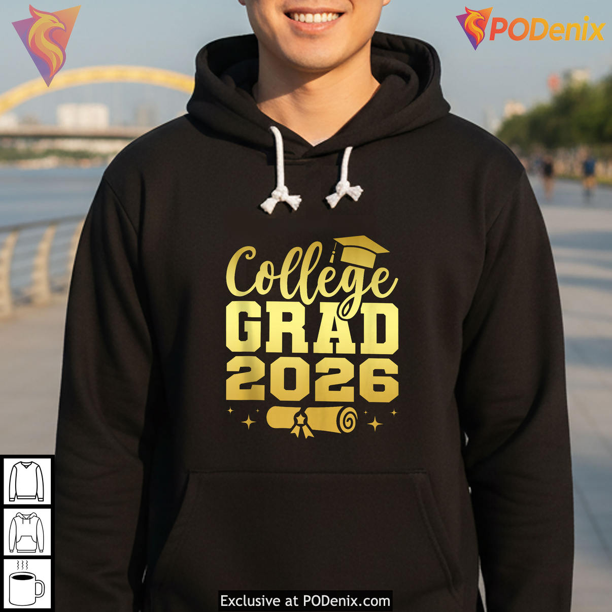 Seniors Grad College Graduate Shirt 2026 Class Of Graduation Fan Apparel Gear
