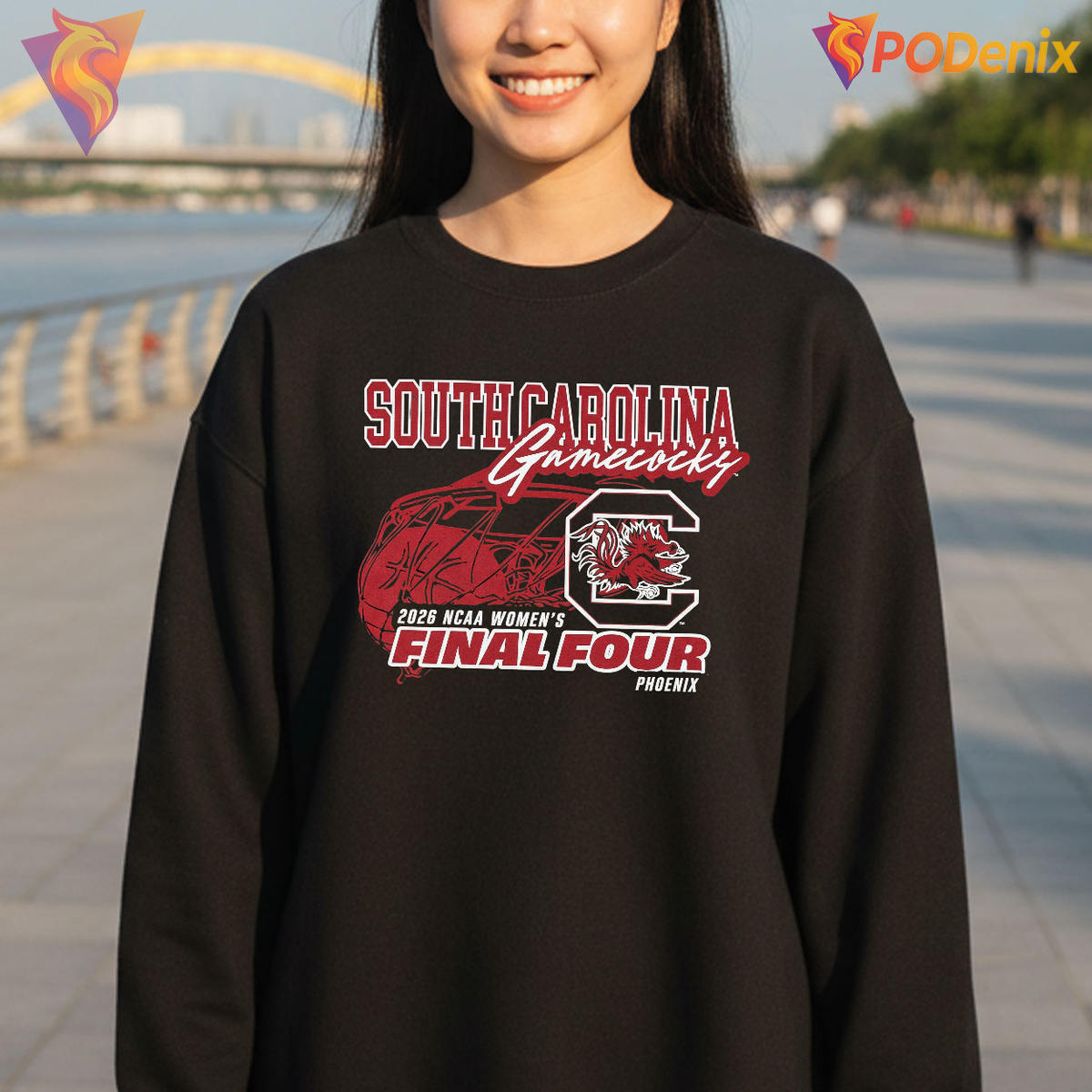 South Carolina 2026 Final Four NCAA Women's Basketball Fans Tee Phoenix Gift South Carolina 2026 Final Four NCAA Women's Basketball Fans Tee Phoenix Gift