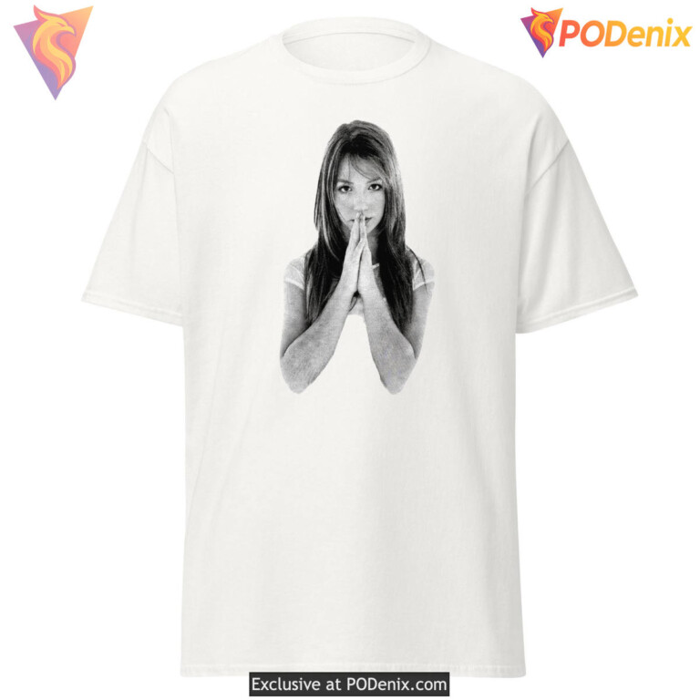 Vintage Pop Culture T-Shirt 2026 Britney Praying Retro 2000s Star Fan Apparel