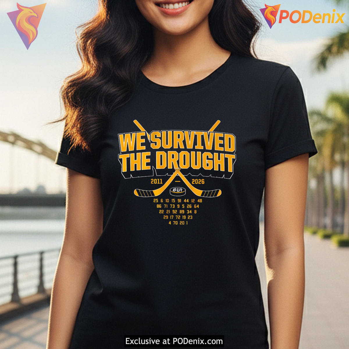 We Survived The Drought 2011-2026 Buffalo Sabres Hockey T-Shirt