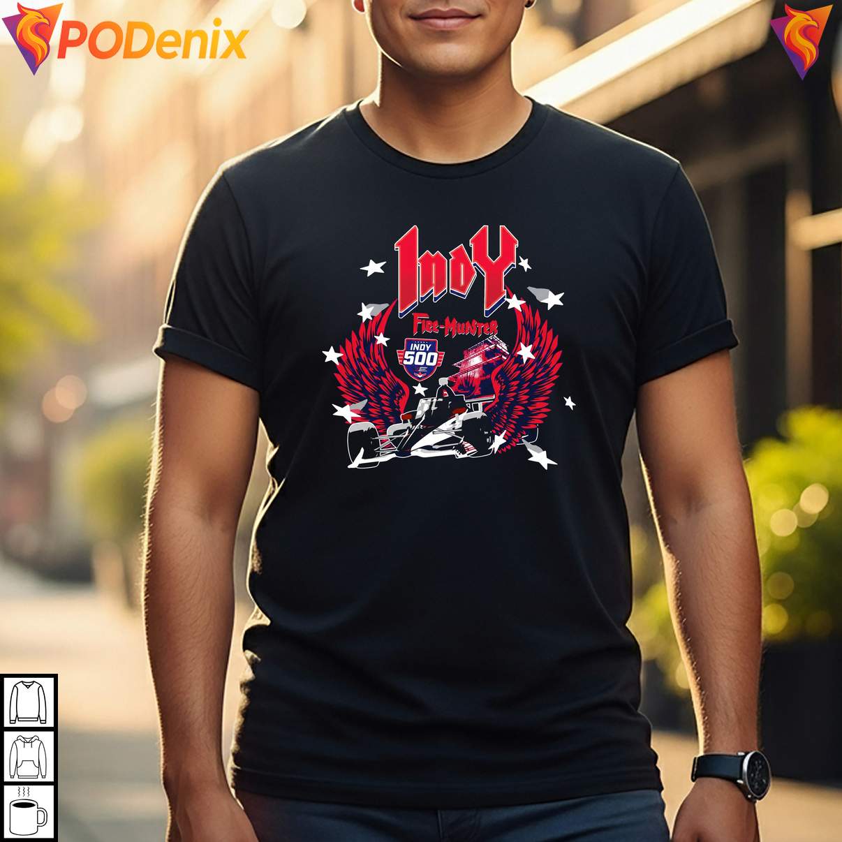 2026 Indy 500 Car Eagle Graphic Tee Motorsport Racing Fan Apparel For Men 2026 Indy 500 Car Eagle Graphic Tee Motorsport Racing Fan Apparel For Men