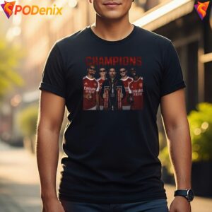 Arsenal Arteta Champions Shirt 2026 Premier League Fan Graphic For Men 2