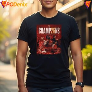 Arsenal North London Forever Shirt The Champ26ns Football Graphic Mens 2