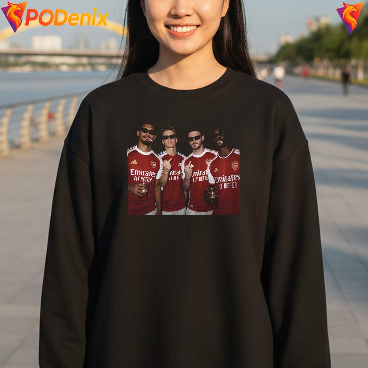 Arsenal Players Party Tshirt 2026 Champions Sunglasses Graphic For Mens Arsenal Players Party Tshirt 2026 Champions Sunglasses Graphic For Mens
