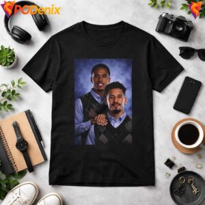 Arsenal Step Brothers Fan Shirt Saliba Gabriel Football Graphic Mens 2