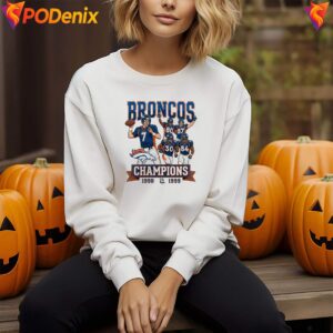 Back To Back Denver Broncos Shirt 1998 1999 Super Bowl Fan Graphic Men 4