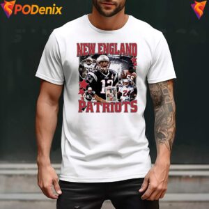 Bootleg 90s New England Patriots Shirt Football Vintage Graphic For Mens