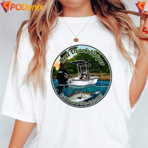 Call Don At 501 831 1007 Graphic Shirt Reel Ozark Striper Fishing For Men 2