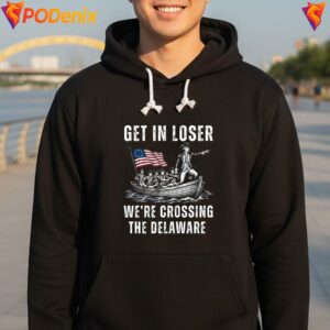 Crossing The Delaware Funny Shirt George Washington 4th Of July For Men