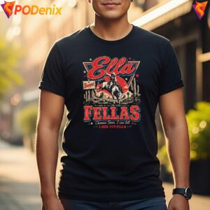 Ellas Fellas Club Cowboy Shirt Vintage Western Rodeo Concert For Mens 2