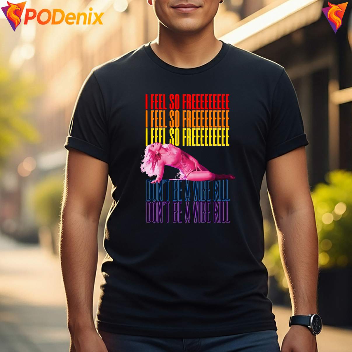 Feel So Freeee Confess Tribute T-Shirt LGBTQ Pride Dance Floor Graphic Men Feel So Freeee Confess Tribute T-Shirt LGBTQ Pride Dance Floor Graphic Men