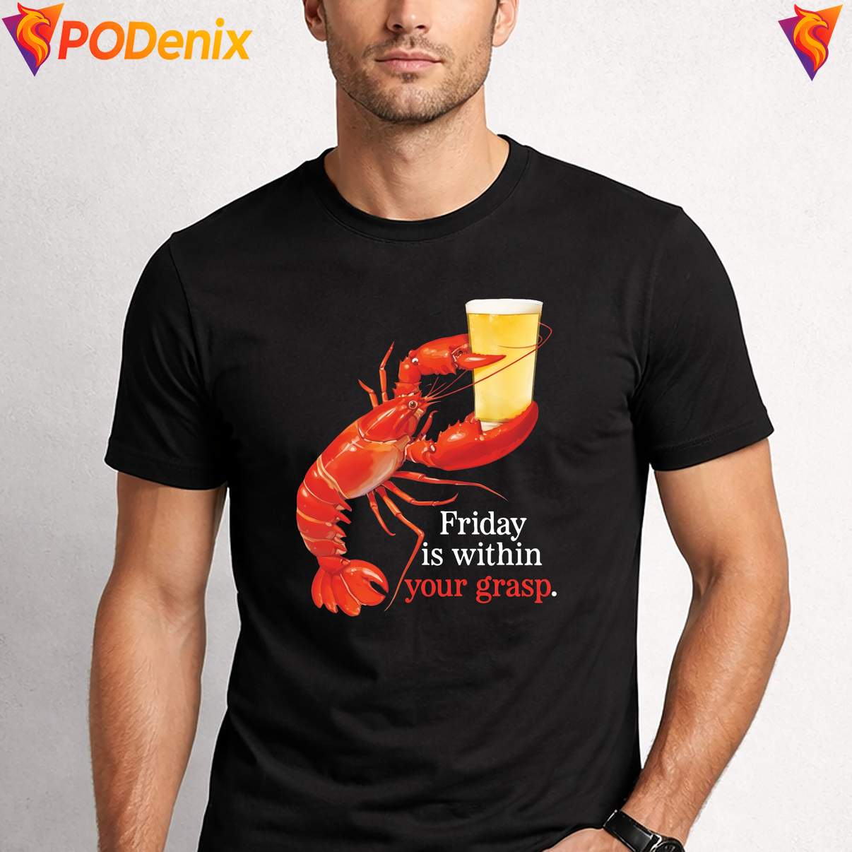 Friday Is In Your Grasp Beer T-Shirt Funny Meme Graphic Design For Mens Friday Is In Your Grasp Beer T-Shirt Funny Meme Graphic Design For Mens