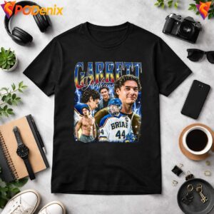 Garrett Graham Bootleg Rap Shirt Vintage Book Fan Graphic Apparel Men 2