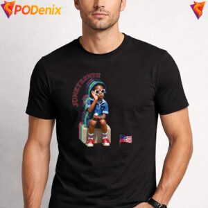 Juneteenth Boy Star Sunglasses Shirt African American Pride Graphic Men