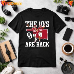 Kip Lewis John Mateer Fan Shirt Oklahoma Sooners Football Graphic Mens 2