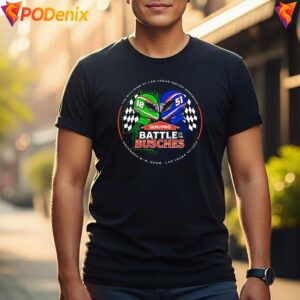 Kyle Buschs Wife Fan Shirt Battle Of The Bushes Racing Graphic For Men 3