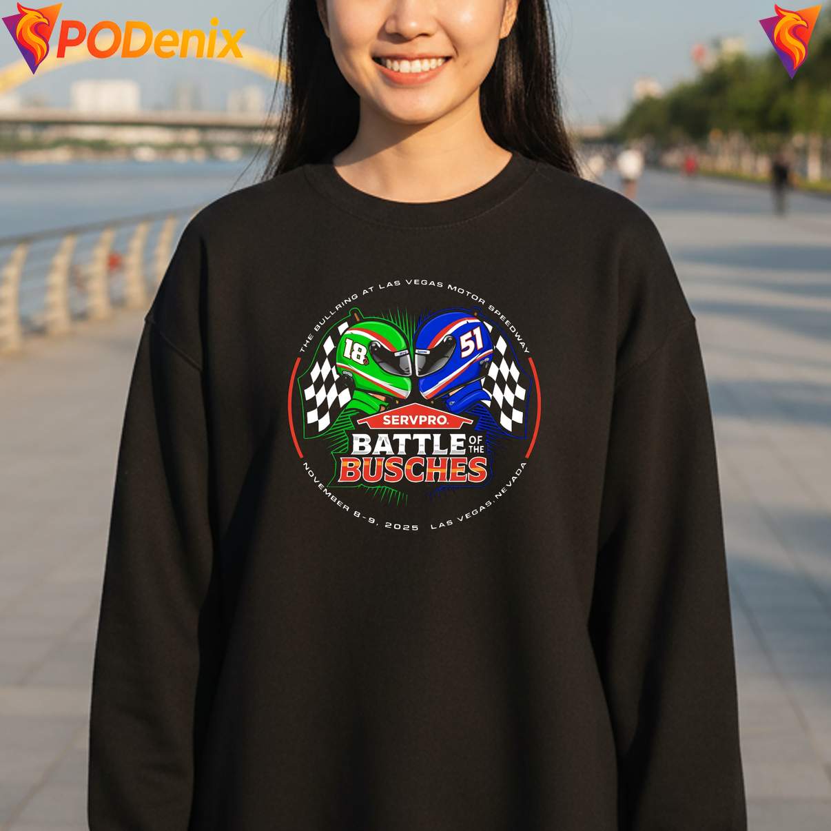 Kyle Buschs Wife Fan Tee Battle Of The Bushes Racing Graphic For Men Kyle Buschs Wife Fan Tee Battle Of The Bushes Racing Graphic For Men