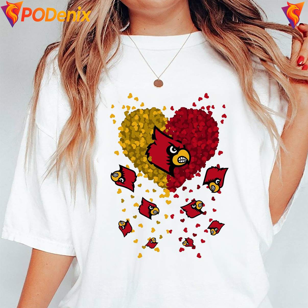 Louisville Cardinals 2026 Heart T-Shirt Football Sports Graphic For Mens Louisville Cardinals 2026 Heart T-Shirt Football Sports Graphic For Mens