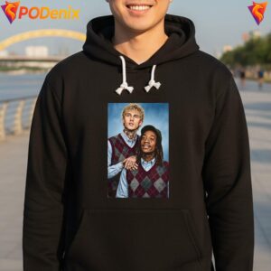 MGK And Wiz Khalifa Besties Shirt Funny Music Concert Graphic For Men