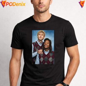 MGK And Wiz Khalifa Besties Shirt Funny Music Concert Graphic For Men 2