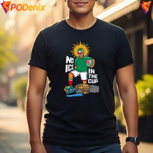 Miguel Almeida Mexico Fan Shirt No Ice In The Cup Football Graphic Men 2