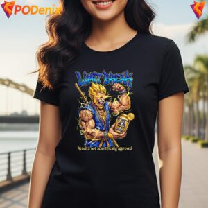 Monkey Limit Break Retro Shirt Results Not Scientifically Approved Men 4