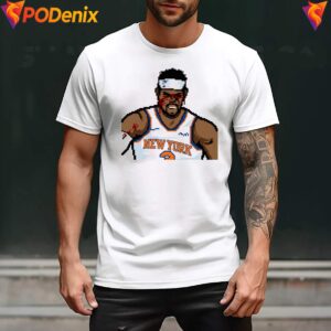 New York Knicks Josh Hart 3 16 Shirt Basketball Sports Graphic For Mens