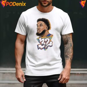 New York Knicks Kat32 Art Graphic Shirt Karl Anthony Towns Fan For Mens