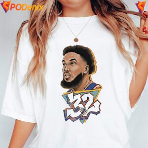 New York Knicks Kat32 Art Graphic Shirt Karl Anthony Towns Fan For Mens 2
