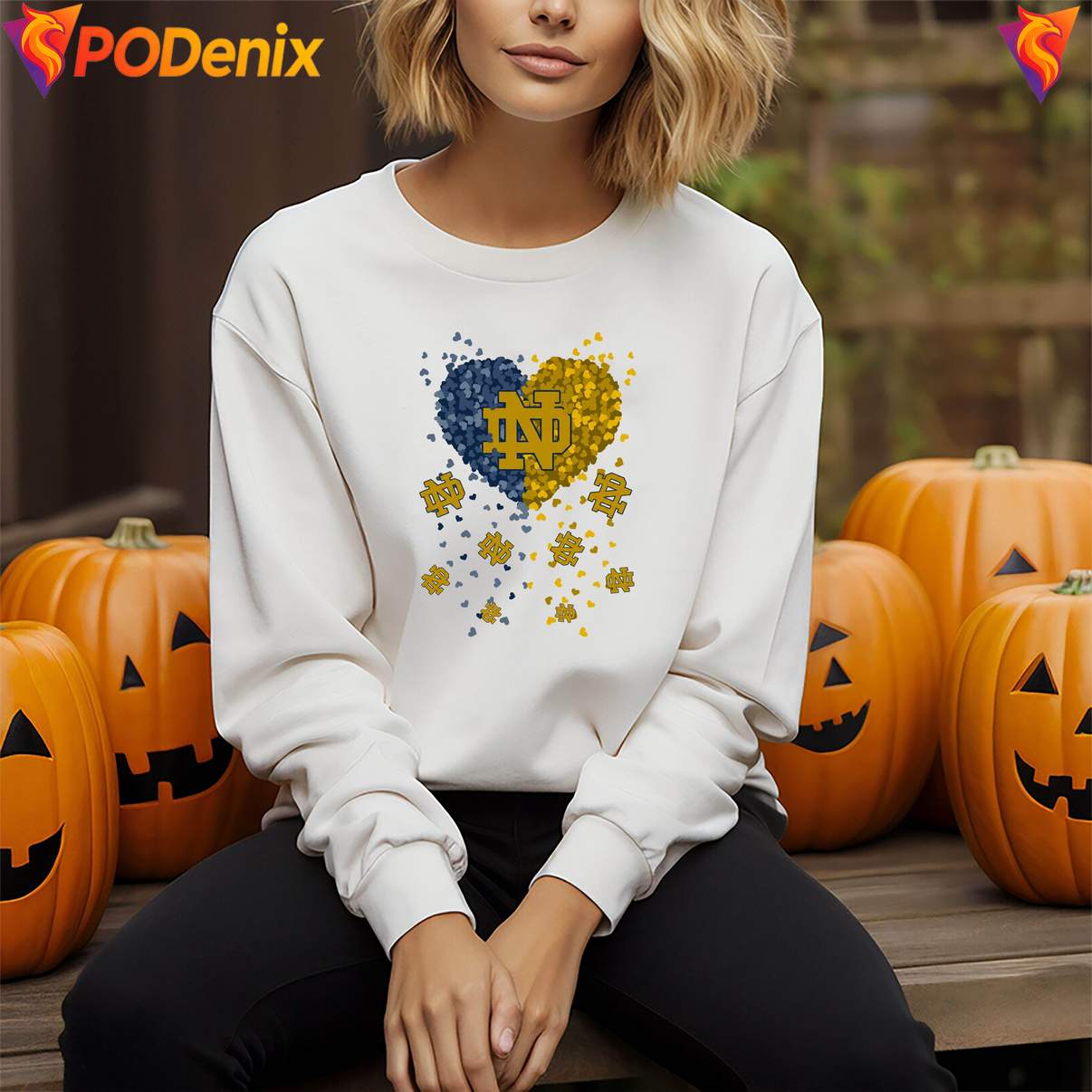 Notre Dame Fighting Irish 2026 Heart Tee Football Sports Graphic Men Notre Dame Fighting Irish 2026 Heart Tee Football Sports Graphic Men