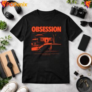 Obsession Movie 2026 Horror Shirt Gothic Thriller Film Fan Graphic Men 2