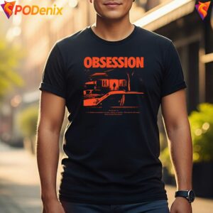 Obsession Movie 2026 Horror Shirt Gothic Thriller Film Fan Graphic Men 3