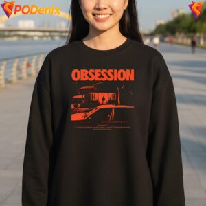 Obsession Movie 2026 Horror Shirt Gothic Thriller Film Fan Graphic Men 4
