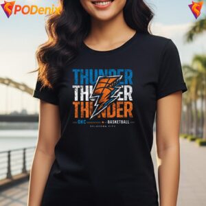 Oklahoma City Thunder Game Day Shirt OKC Basketball Playoffs Graphic Men 4