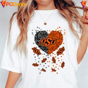 Oklahoma State Cowboys 2026 Heart Shirt Football Sports Graphic For Men 2