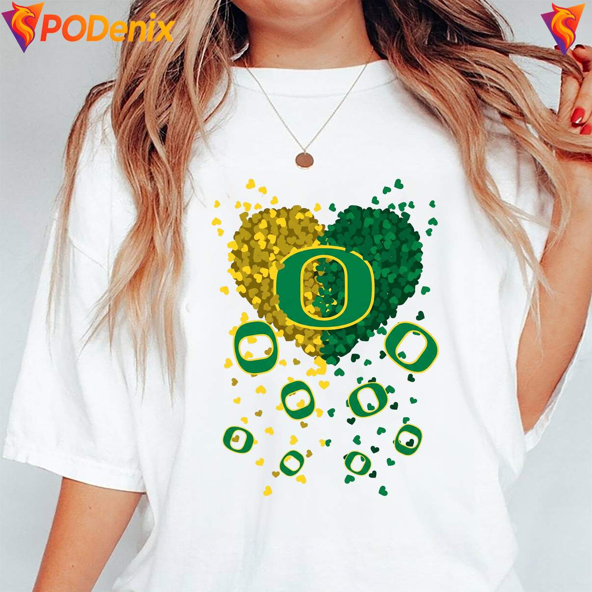 Oregon Ducks 2026 Heart Fan T-Shirt Football Sports Graphic Apparel Mens Oregon Ducks 2026 Heart Fan T-Shirt Football Sports Graphic Apparel Mens