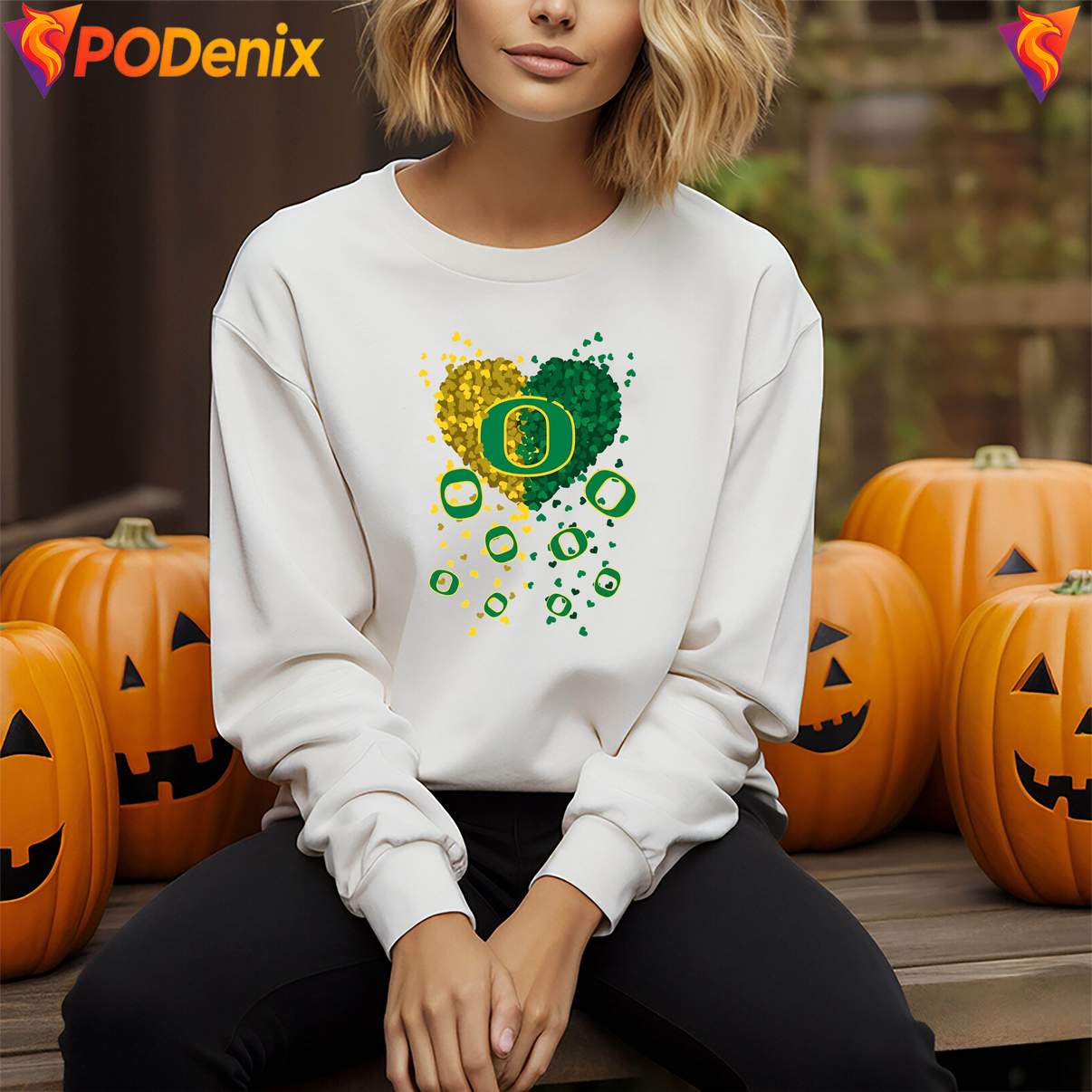 Oregon Ducks 2026 Heart Fan Tee Football Sports Graphic Apparel Mens Oregon Ducks 2026 Heart Fan Tee Football Sports Graphic Apparel Mens