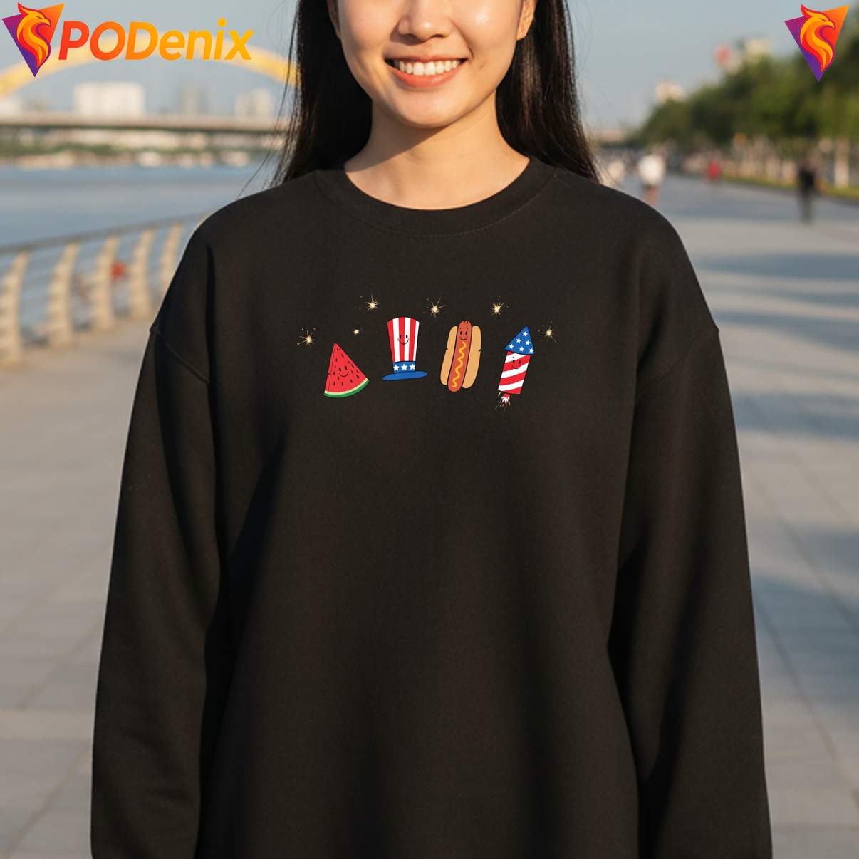 Patriotic Doodle Summer 250th Tshirt Watermelon Hotdog Firework For Mens Patriotic Doodle Summer 250th Tshirt Watermelon Hotdog Firework For Mens