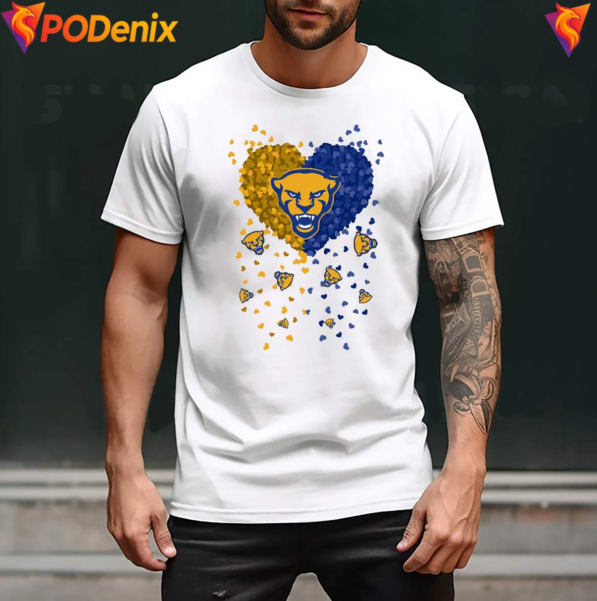 Pitt Panthers 2026 Heart Fan Shirt NFL Football Sports Graphic For Men Pitt Panthers 2026 Heart Fan Shirt NFL Football Sports Graphic For Men