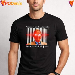 Restore Britain Political Shirt We Are Not Splitting The Vote Mens Top 2
