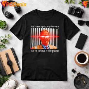 Restore Britain Political Shirt We Are Not Splitting The Vote Mens Top 3