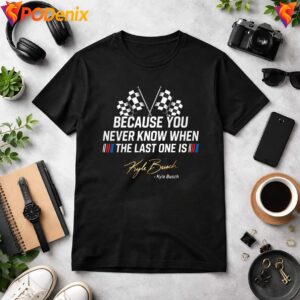 Rowdy Nation Kyle Busch Fan Shirt Memorial Racing Sports Graphic Mens