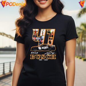Rowdy Racing 1985 2026 Fan Shirt Kyle Busch Motorsport Graphic For Men 4