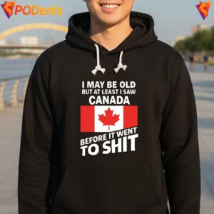 Saw Canada Before It Went To Shit Funny Retro Meme Graphic Apparel Men