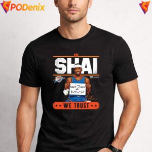 Shai Gilgeous Back 2 Back Shirt OKC Thunder MVP Signature Graphic Mens 2